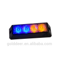 Linterna de LED estroboscópico ADVERTENCIA, azul y ámbar parrilla de luces estroboscópicas (SL6201)